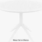 Mesa Ciel en Blanco