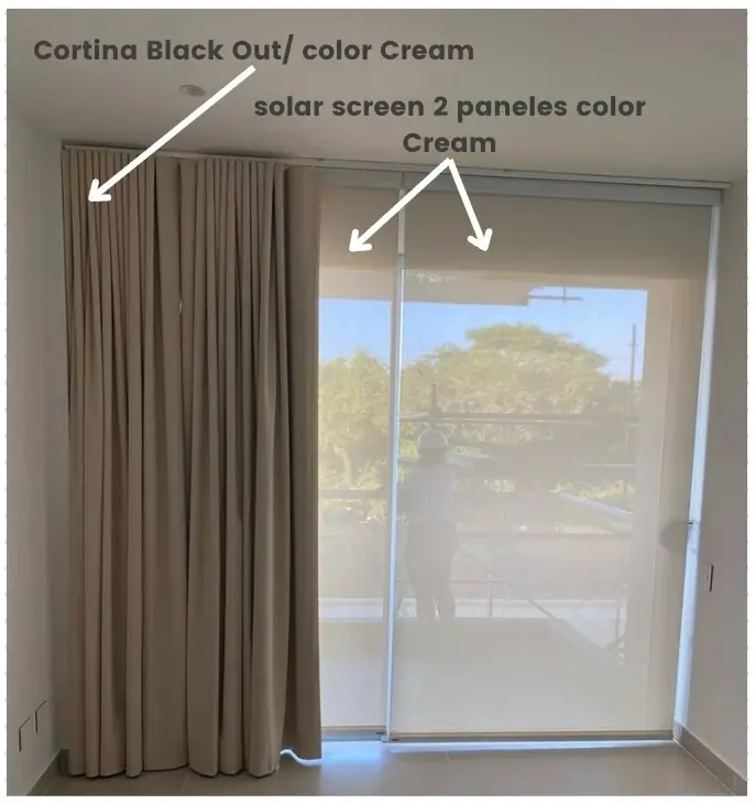 solar screen vs cortina blackout