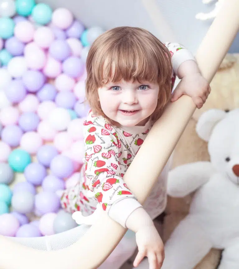 Niña sonriendo